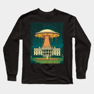 Unidentified Flying Pie Long Sleeve T-Shirt